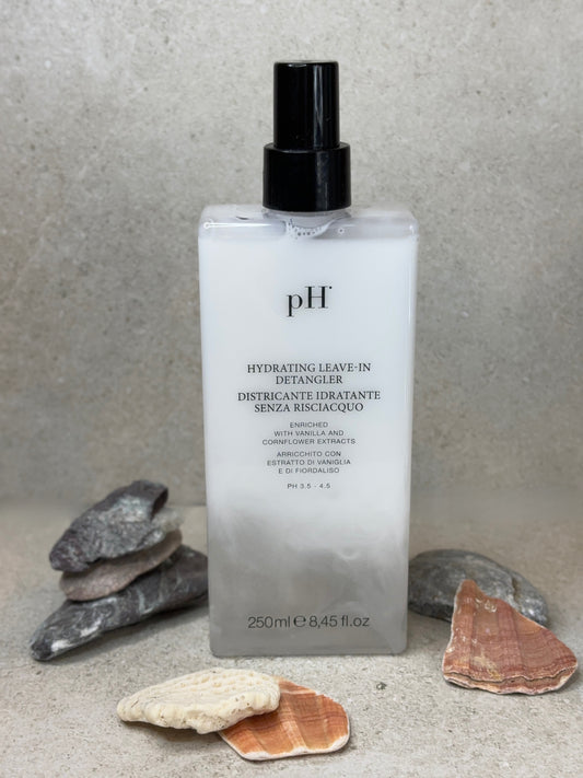 pH HYDRATING LEAVE-IN DETANGLER nenuplaunamas iššukavimą lengvinantis purškiklis plaukams