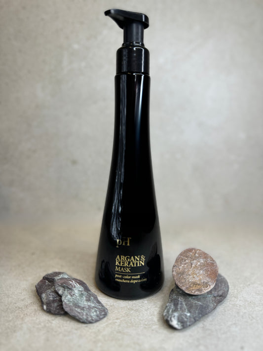 pH ARGAN & KERATIN plaukų kaukė