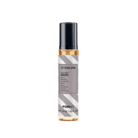 Puring SECRET DROPS glotnumo plaukams suteikiantis serumas