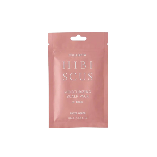 HIBI SCUS Drėkinanti plaukų kaukė “Cold Brew Hibiscus Moisturizing Scalp Pack"