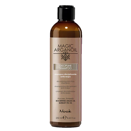 Nook MAGIC ARGANOIL DISCIPLINE šampūnas besišiaušiantiems plaukams